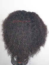 Load image into Gallery viewer, Kinky curly 13x4 Lace Front wig Pre-plucked, Bleacked Knots 12inch 150%Density