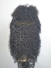 Load image into Gallery viewer, Kinky curly 13x4 Lace Front wig Pre-plucked, Bleacked Knots 12inch 150%Density