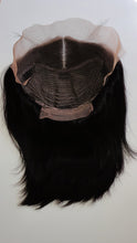 Load image into Gallery viewer, 13x4 lacefront wig pre plucked bleached knots 10iches bob cut straight brazillian hair