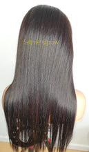 Load image into Gallery viewer, 6x6 Lace-closure glue-less  wig  20&quot; straight layered virgin brazillian hair