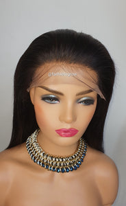 12inch 7x7 HD lace - closure glueless wig