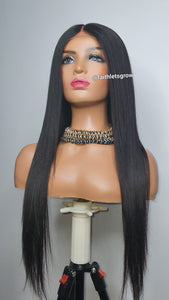 Straight 4x4  HD lace clousure 20inch 10A peruvian hair