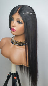 Straight 4x4  HD lace clousure 20inch 10A peruvian hair