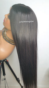 Straight 4x4  HD lace clousure 20inch 10A peruvian hair