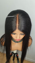 Load image into Gallery viewer, Straight 4x4  HD lace clousure 20inch 10A peruvian hair