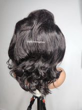 Load image into Gallery viewer, 9x4 lace frontal 8&quot; glueless wig body wave natural colour