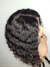 Load image into Gallery viewer, Loose Deep wave 12&quot; 4x4 lace closure brazillian hair 180% density