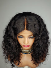 Load image into Gallery viewer, Loose Deep wave 12&quot; 4x4 lace closure brazillian hair 180% density