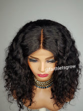 Load image into Gallery viewer, Loose Deep wave 12&quot; 4x4 lace closure brazillian hair 180% density