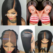 Load image into Gallery viewer, Straight 4x4  HD lace clousure 20inch 10A peruvian hair