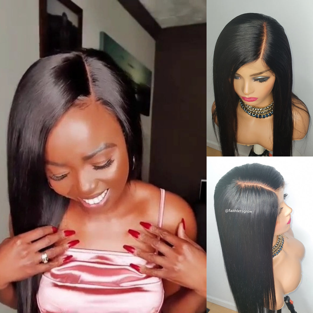 Straight 4x4  HD lace clousure 20inch 10A peruvian hair