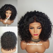 Load image into Gallery viewer, Loose Deep wave 12&quot; 4x4 lace closure brazillian hair 180% density